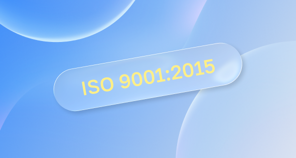 Сертификат качества по международному стандарту ISO 9001:2015
