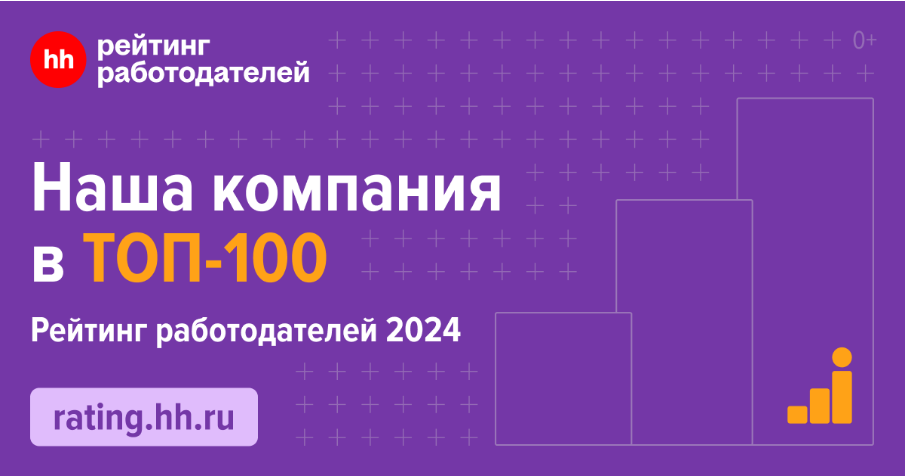 implecs в топе лучших работодателей России 2024 года!